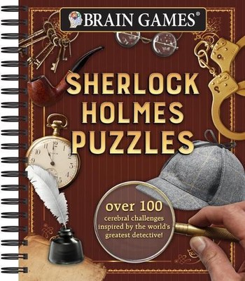Brain Games - Sherlock Holmes Puzzles (#1) (Spiral Bound) Brain Games
