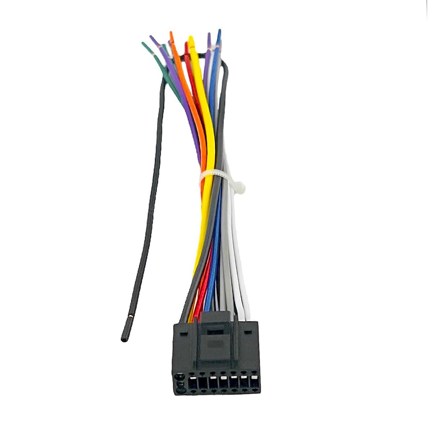 Wire Harness Plug Replacement for JVC KWV10 KW-V10 Car Stereo Radio 16-pin