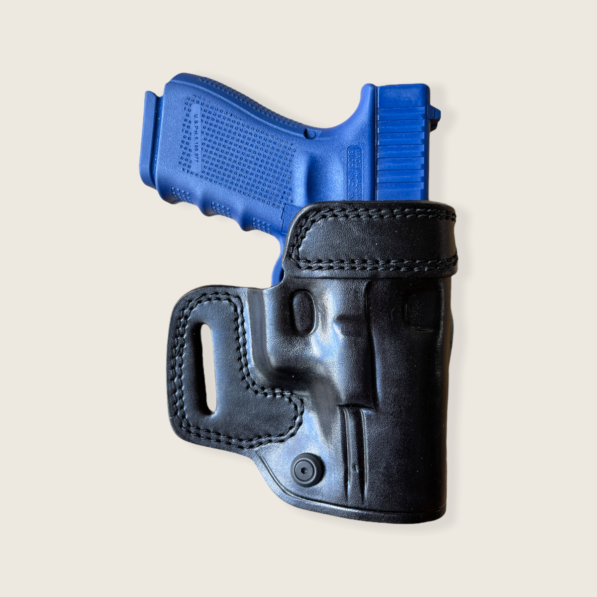 K032 Avenger Style Professional Leather Holster Fits GLOCK 17 19 