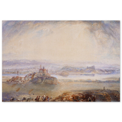 Joseph Mallord William Turner, Ninive, Mosul am Tigris, Poster