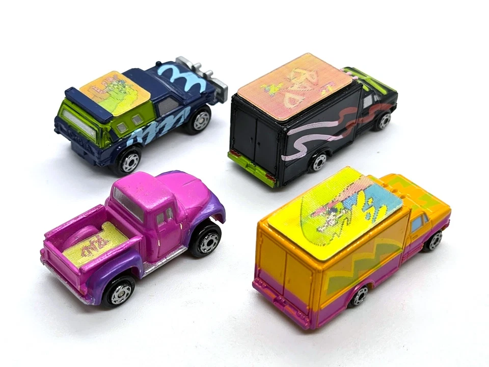 Micro Machines 1992 Ultra Movers #3 Ford Box Van 56 Pickup Toyota Hilux Pickup - Image 2 of 3