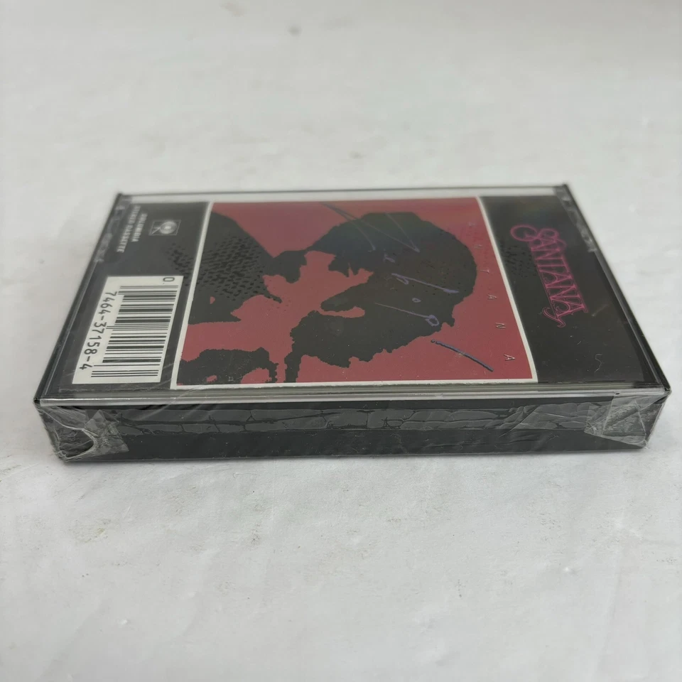 NEW Santana Zebop! Cassette Tape 1981 SEALED - Image 4 of 4