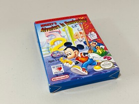 Mickey's Adventure In Numberland (Nintendo Nes) Authentic Complete