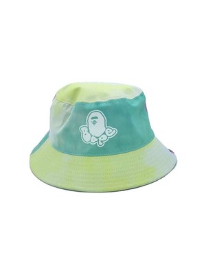 A BATHING APE Hat FREE Polyester Multicolor Men's 001hti302001 Tie Dye Rainbow