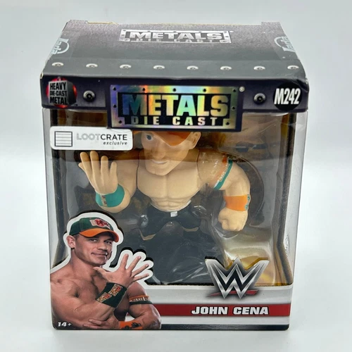 WWE Metals Die Cast John Cena Figure 4'' Official Loot Crate WWE Exclusive New