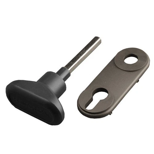 'Henderson Premier Garage Door Replacement External Plastic Handle' (64mm shaft)