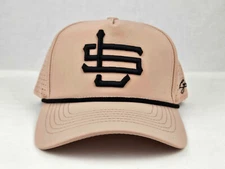 LGND Legend Supply Company Hat SnapBack Beige Blush Saint Louis Mesh Cap New