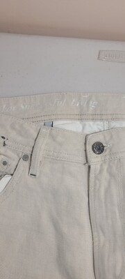 NWT Diesel Jeans Men Sz 28 SAMPLE RARE Beige