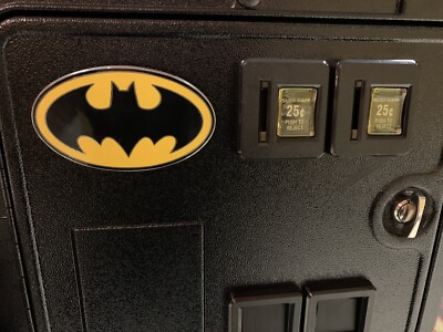 BATMAN 66 Pinball Machine Metal Coin Door Mod