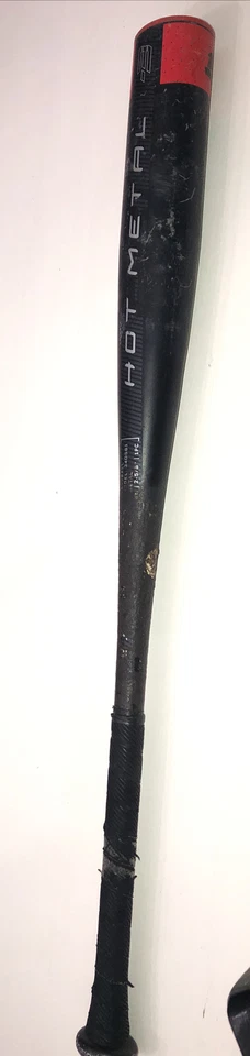 Bate de béisbol usado 2021 Mizuno B21 Hot Metal 33/30 (-3) 2 5/8" aleación BBCOR 340561 Foto 4 de 4