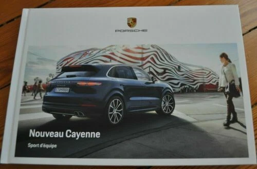 Brochures de vente automobiles Porsche