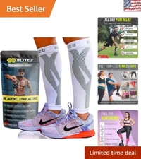 Breathable Compression Sleeves for Shin Splints - Support for Active Lifestyles