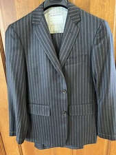 Thom Browne-Black Fleece-Brooks Brothers-BB0-36 SHT-New Tags-Gray Stripe-$1600