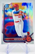 2022 Bowman Draft Chrome Masyn Winn Refractor Parallel #BDC-170 - Cardinals