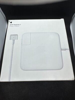 Apple 85W MagSafe 2 Power Adapter with Magnetic DC Connector White