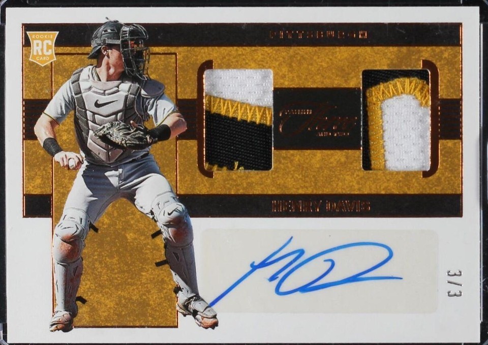 2023 Panini Three and Two - Henry Davis #DJA-HD - 1 of 1