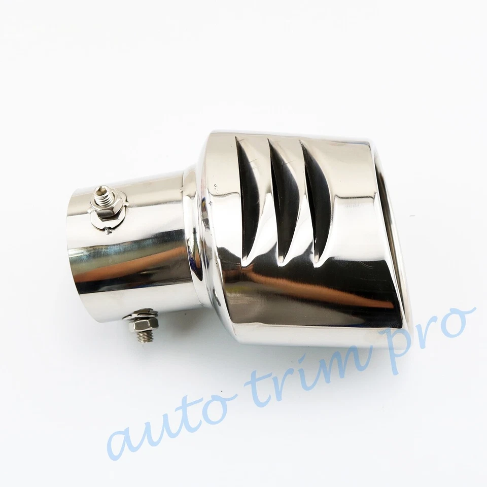 Steel Tail Exhaust For Toyota CHR Corolla Honda Jazz Rear Muffer Pipe Tip Parts - image 4 of 4