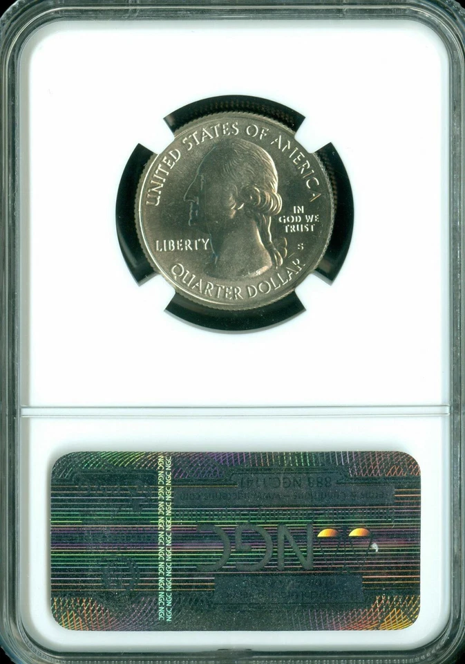 2012 S CHACO PARKS QUARTER NGC MS67 FR PQ 2nd FINEST REGISTRY MAC SPOTLESS * - Image 4 of 4