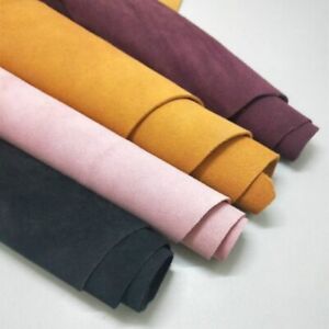 Suede Genuine Real Leather Fabric First, Real Leather Fabric
