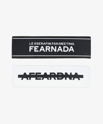 LE SSERAFIM FAN MEETING FEARNADA 2023 S/S OFFICIAL MD SLOGAN NEW
