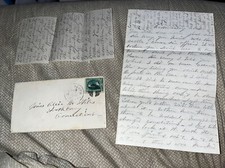 Antique Letter from New Haven To Southbury CT Connecticut Likely Turn of Century
