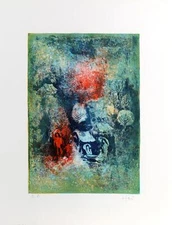 Lebadang (aka Hoi), Family Lunch, Lithograph on Rives BFK, signed "Hoi" and numb