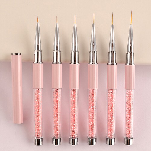 French Stripe Painting Pen UV Gel Nail Art Grid Stripes Drawing Nail