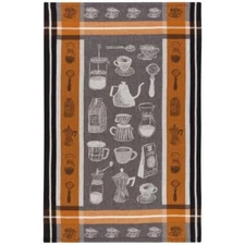 Now Designs Jacquard Dishtowel, Coffee Break (NKT1802D)