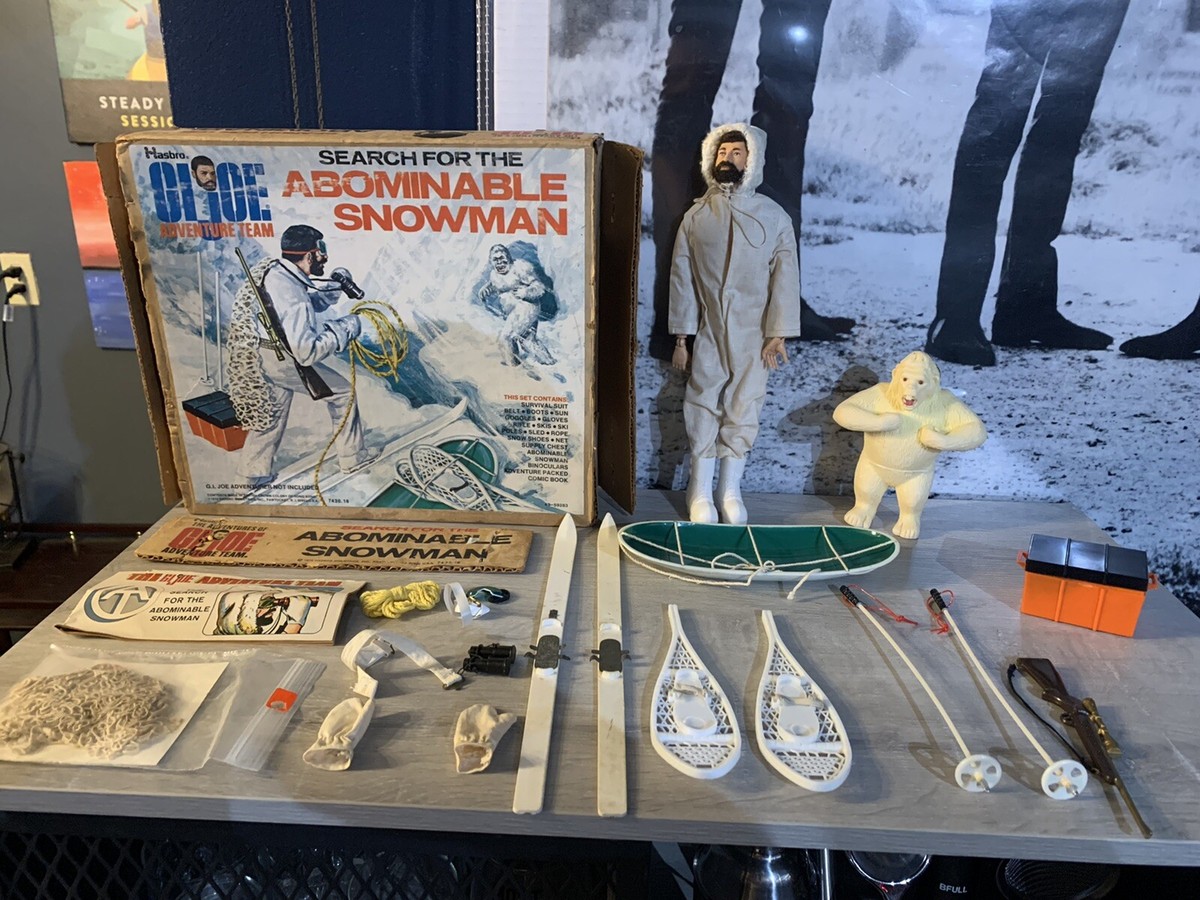 Vintage 1973 GI Joe AT Search for the Abominable Snowman