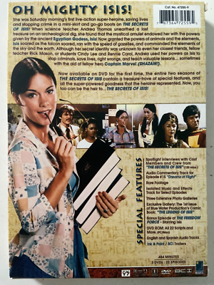 The Secrets of Isis - The Complete Series (DVD, 3 Disc Set) RARE