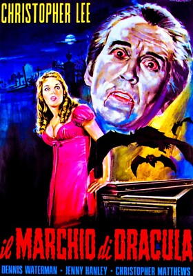 1970 Scars Of Dracula Movie Poster 11X17 Transylvania Vampire   
