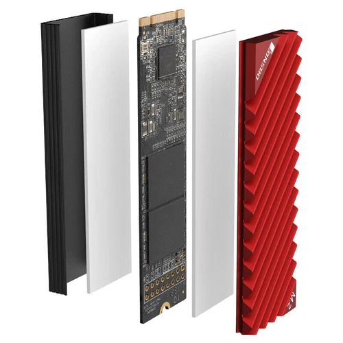 Jonsbo M2-3 Heatsink SSD Heat Dissipation Radiator M.2 Cooling Heat Sink Heat Th