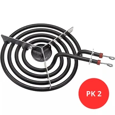 7" Stove Surface Burner Heating Element, 4 Turns - Replaces ERS48Y21 TJ90SP PK2