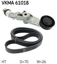 Mehrrippiger Keilriemen Set VKMA 61018 SKF für TOYOTA COROLLA Stufenheck COROLLA