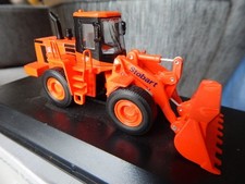 ATLAS 1:76 DOOSAN DAEWOO MEGA 300-V  W054 WHEELED LOADER SHOVEL STOBART RAIL