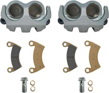 Rear Left  Right Brake Caliper Set with Pads Compatible Polaris RZR...