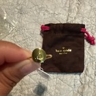 kate spade new york Forever Mine S Ring WBRUC158 Gold Plated Clear Round Band — photo 2