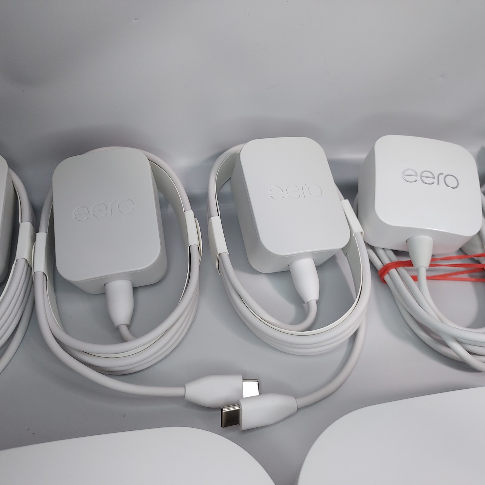 LOT OF 4 Eero Pro 2nd Generation B010001 AC Mesh Routers - Tested & Working! 