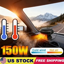 150W Heater Portable Heating Cooling Fan Defroster Demister for Car Truck 12V