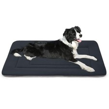 Dog Bed Soft Dog Crate Bed Pad Mat, 36 in Non Slip Bottom Washable Beds for M...