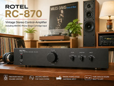 ROTEL RC-870  RaRe  Vitnage Pre-Amplifier MM/...