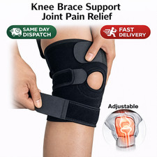 Knee Brace NHS Use Support Neoprene Patella Stabilising Adjustable Belt Strap UK