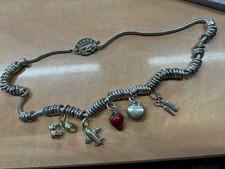 Genuine Links of London "Sweetie" Charm Necklace St. Silver 925 hallmarked