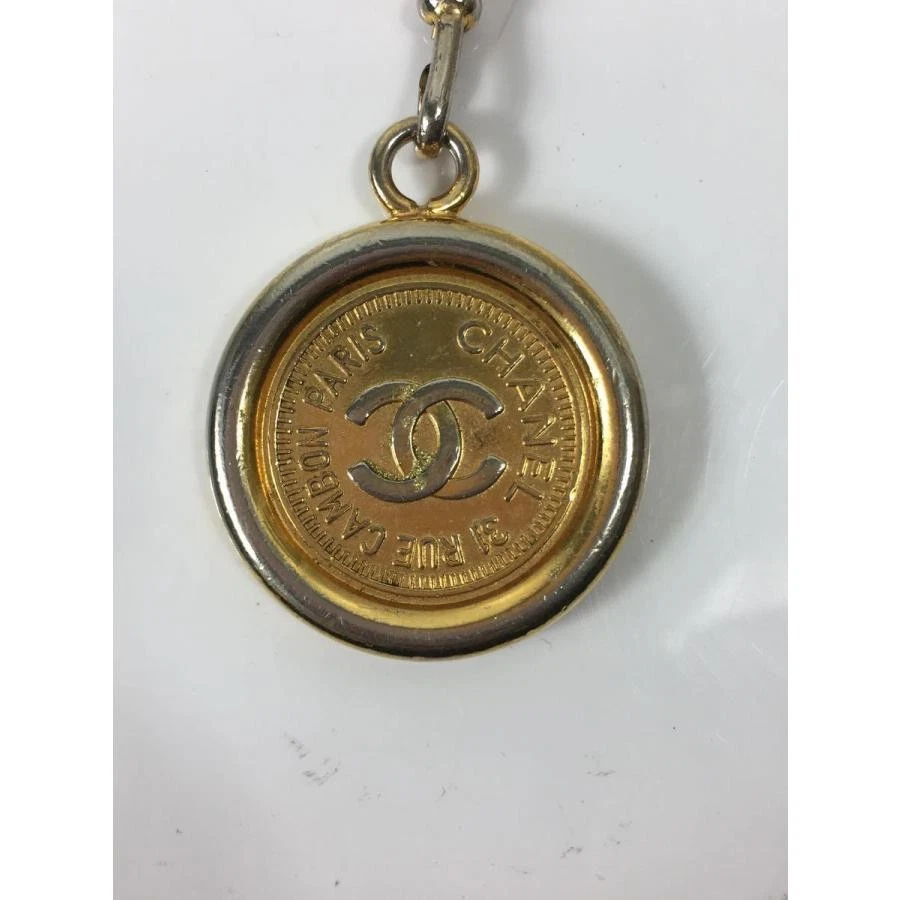 CHANEL Ремень Цепочка для монет Женский знак на талии Золотой цвет Ширина 1 Общая длина 103см - Изображение 4 из 4