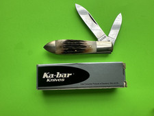 Vintafe KA-BAR Union UCC/87 3" 2 Blade Collector's  Club Pocket Knife with Box