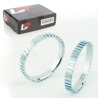 2X ABS Ring Sensorring Hinterachse Beidseitig 42 ZÄHne FÜR Smart Roadster *Neu*