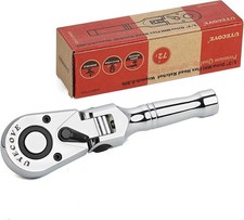 Uyecove 12 Inch Drive Stubby Ratchet Flex Head Ratchet 12 Ratchet Mini Ratc...