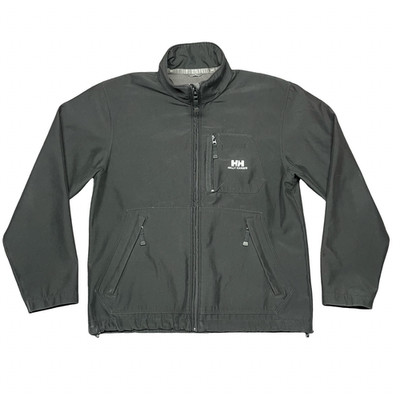 Helly Hansen Mens Paramount Softshell Jacket Size Mediu Black Full Zip Mock Neck