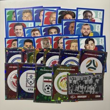 FIFA 2026 BLUE PARALLEL and FOIL World Cup Single Stickers Pick Complete Set