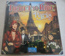 Days of Wonder Alan R. Moon Ticket To Ride Paris Game (2024) Brand New + Sealed